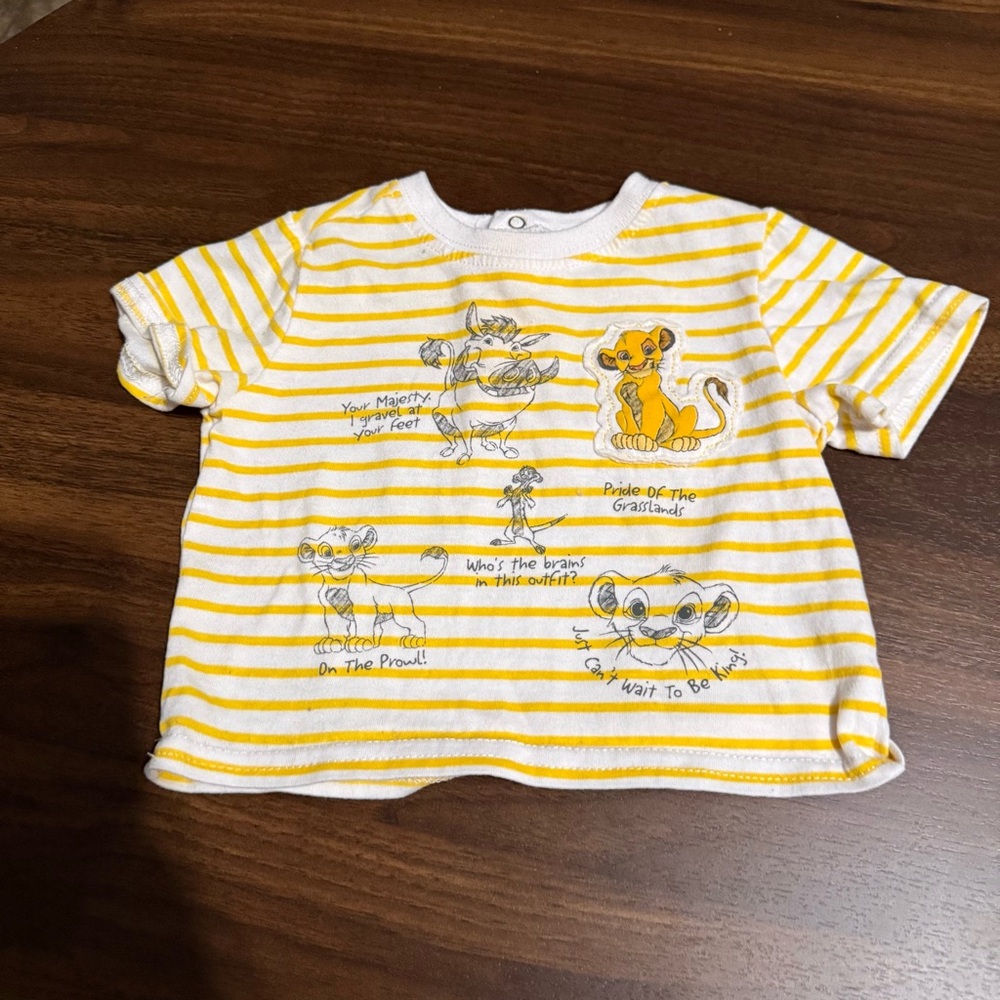 SOLD Baby boy Disney lion king shirt